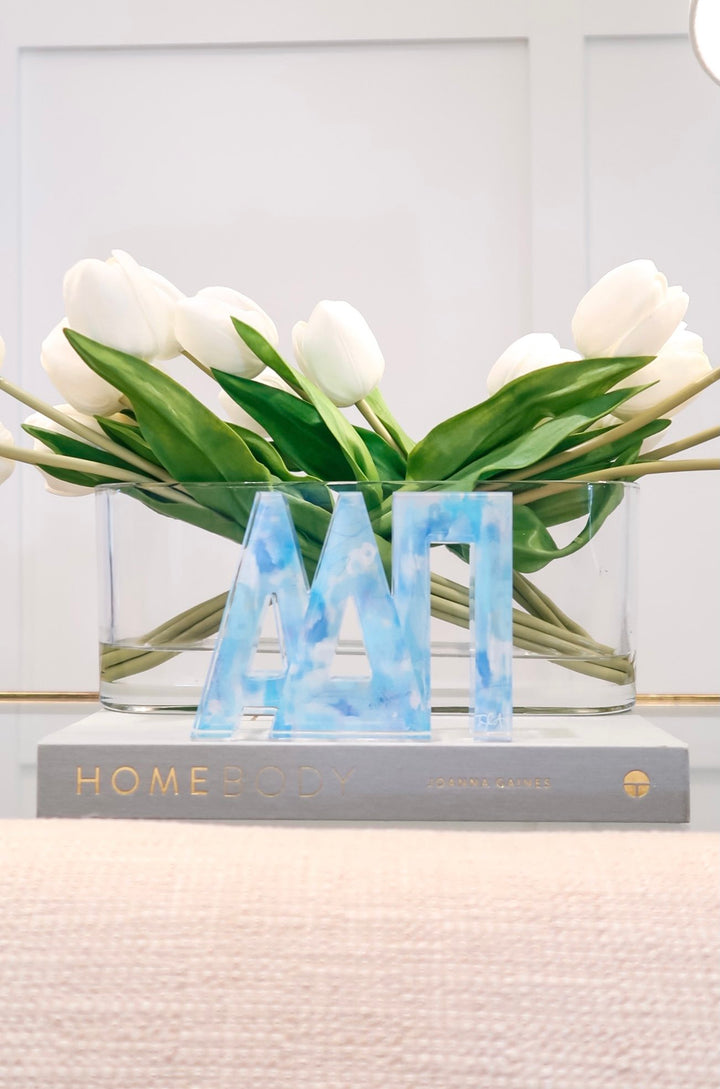 Greek Acrylic Letter Block