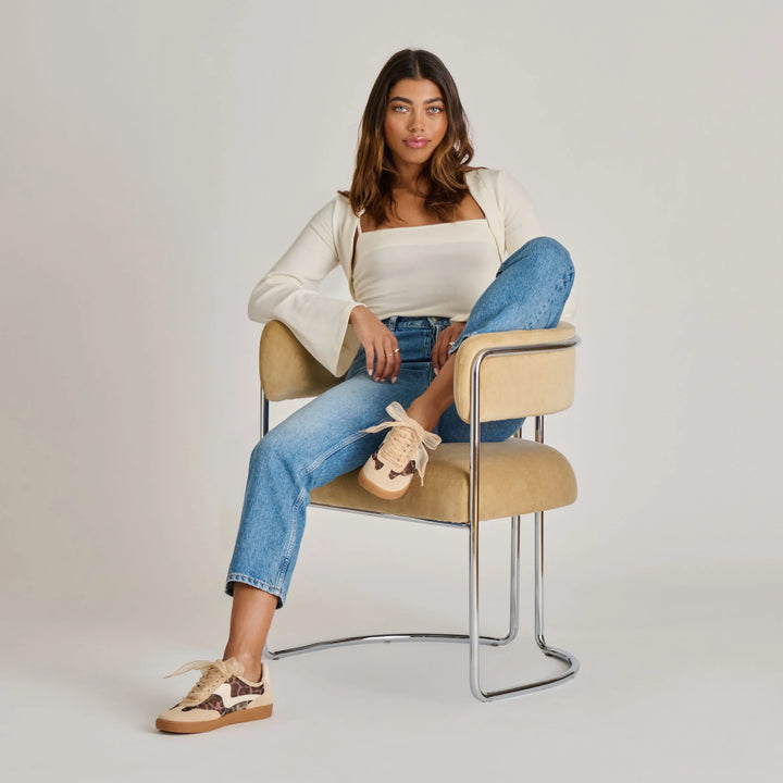 Notice Mesh Sneakers Lt Leopard Mesh
