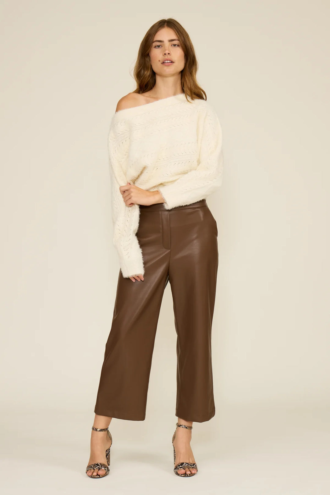 Karen Faux Leather Pant