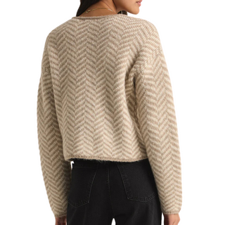 Z Supply Noemi Herringbone Cardigan