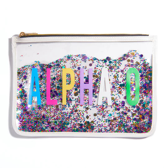 Greek Confetti Multi Color Cosmetic Bag