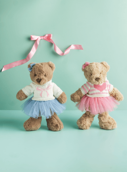 Mud Pie Mia The Bear Sweater Bear Plush Pal