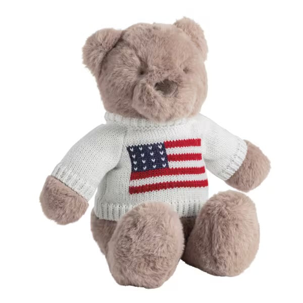 Mud Pie Liberty Bear Plush