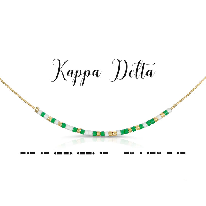 Dot & Dash Sorority Necklace