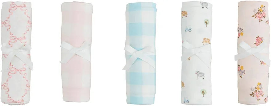Mud Pie Soft Knit Swaddles