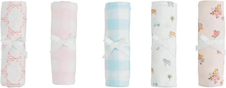 Mud Pie Soft Knit Swaddles