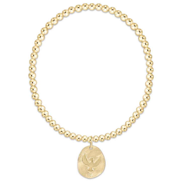 Enewton Classic Gold 3mm Bracelet - Inspire America Gold Disc