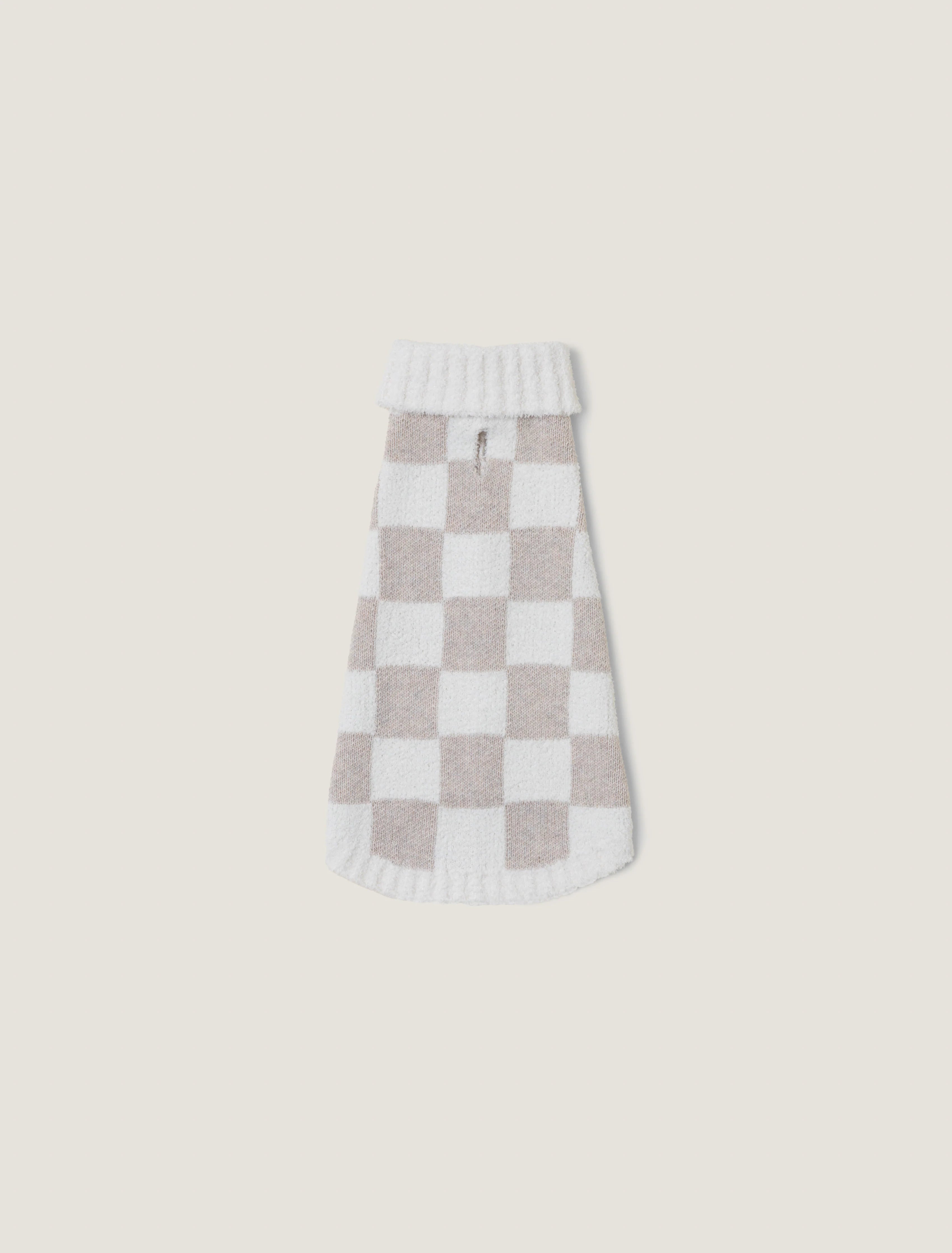 CozyChic® Cotton Checkerboard Pet Sweater