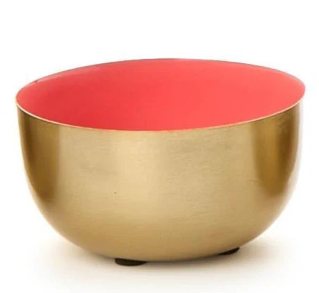Small Metal Bowls With Enamel
