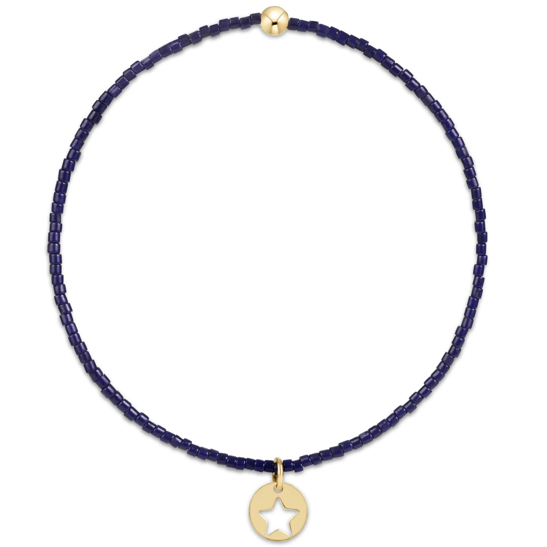 Enewton Americ 250 Hope Unwritten Bracelet - Star Small Gold disc