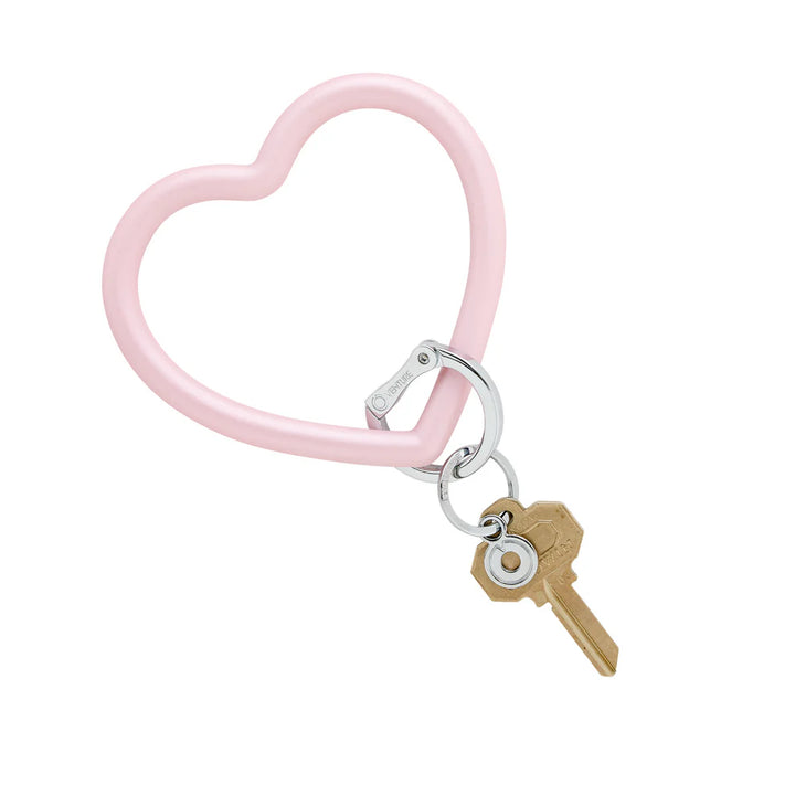 O-Venture Silicone Heart Keychain