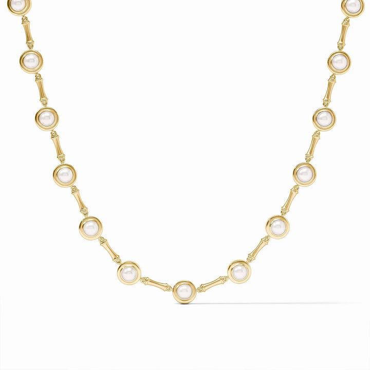 Julie Vos Bamboo Pearl Necklace