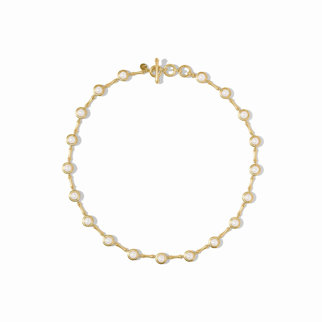 Julie Vos Bamboo Pearl Necklace