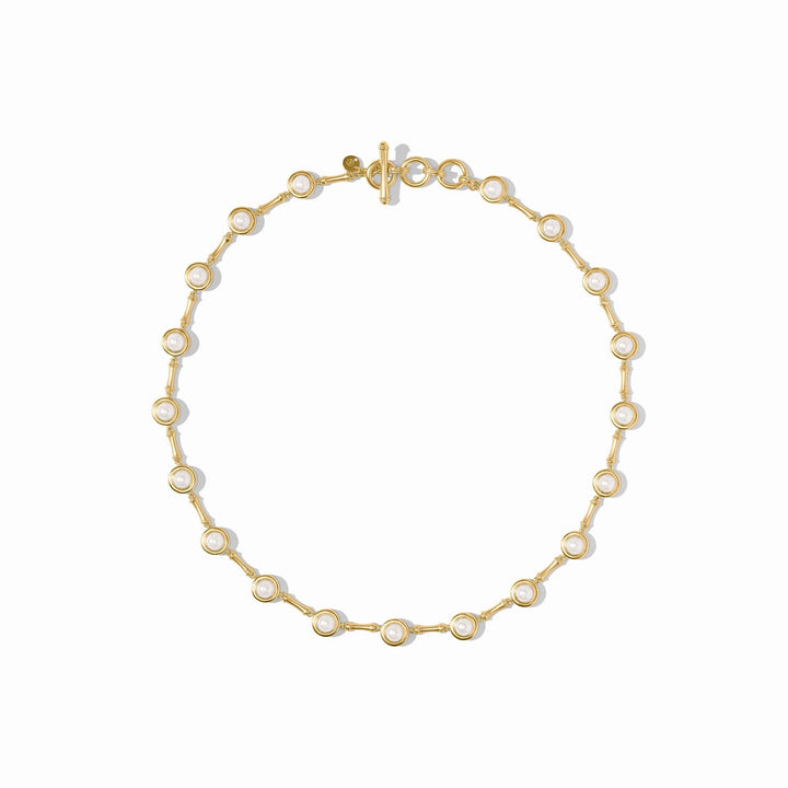Julie Vos Bamboo Pearl Necklace