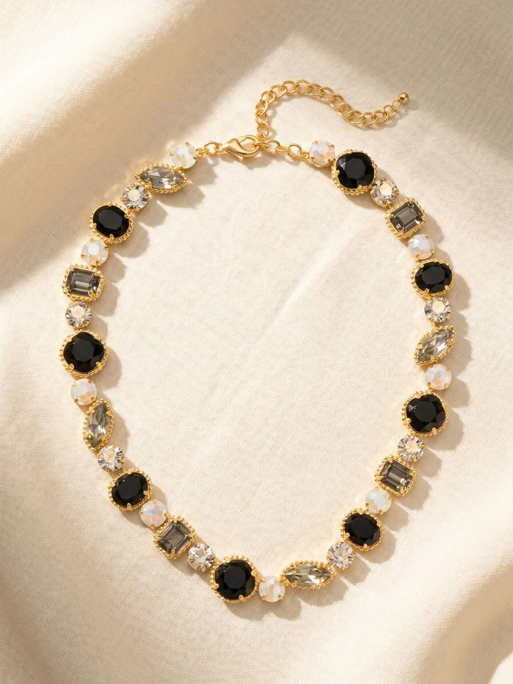 Sorrelli Cushion-Cut Tennis Necklace