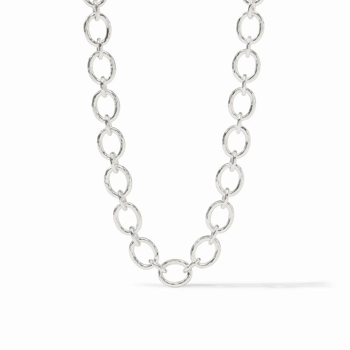Julie Vos Catalina Demi Link Silver Necklace