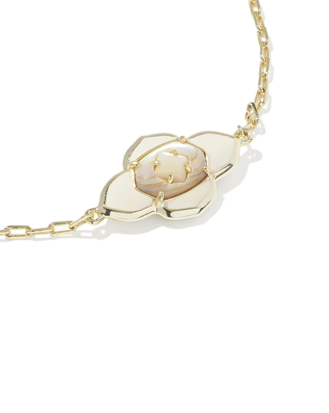 Kendra Scott Abbie Medallion Delicate Chain Bracelet