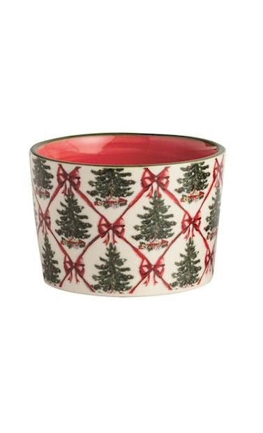Tartan Christmas Tidbit Dishes