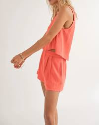 Shoreline Back Elastic Shorts