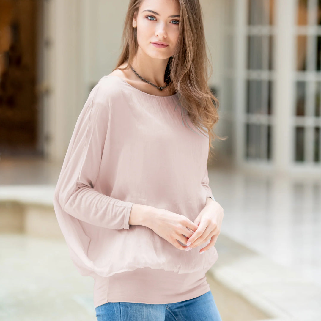 Cassandra Silk Top