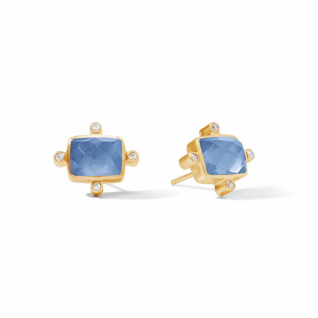 Julie Vos CLARA GOLD STUD EARRING