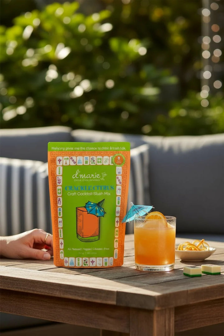Crackle Citrus Mahjong Cocktail - Ready-To-Freeze Cocktail Mix
