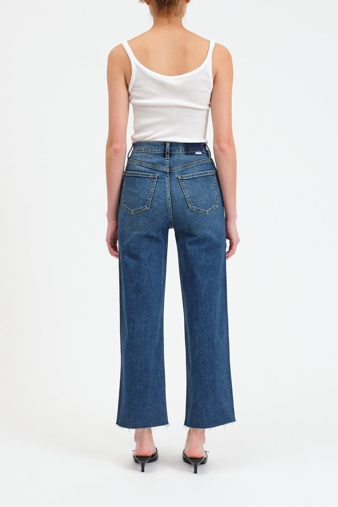 PLEASER HIGH RISE WIDE ANKLE