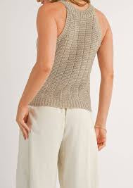 Savannah Halter Sweater Top