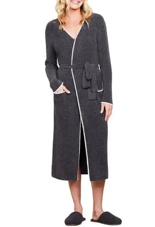 Cozychic Lite Contrast Ribbed Robe