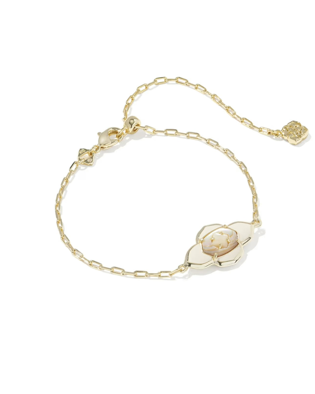 Kendra Scott Abbie Medallion Delicate Chain Bracelet