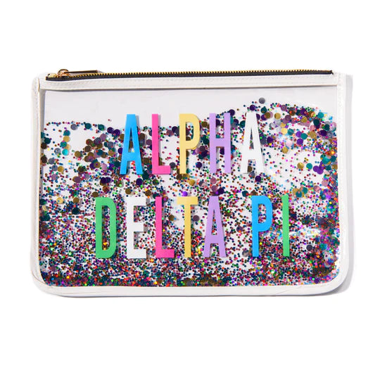 Greek Confetti Multi Color Cosmetic Bag