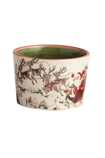 Tartan Christmas Tidbit Dishes