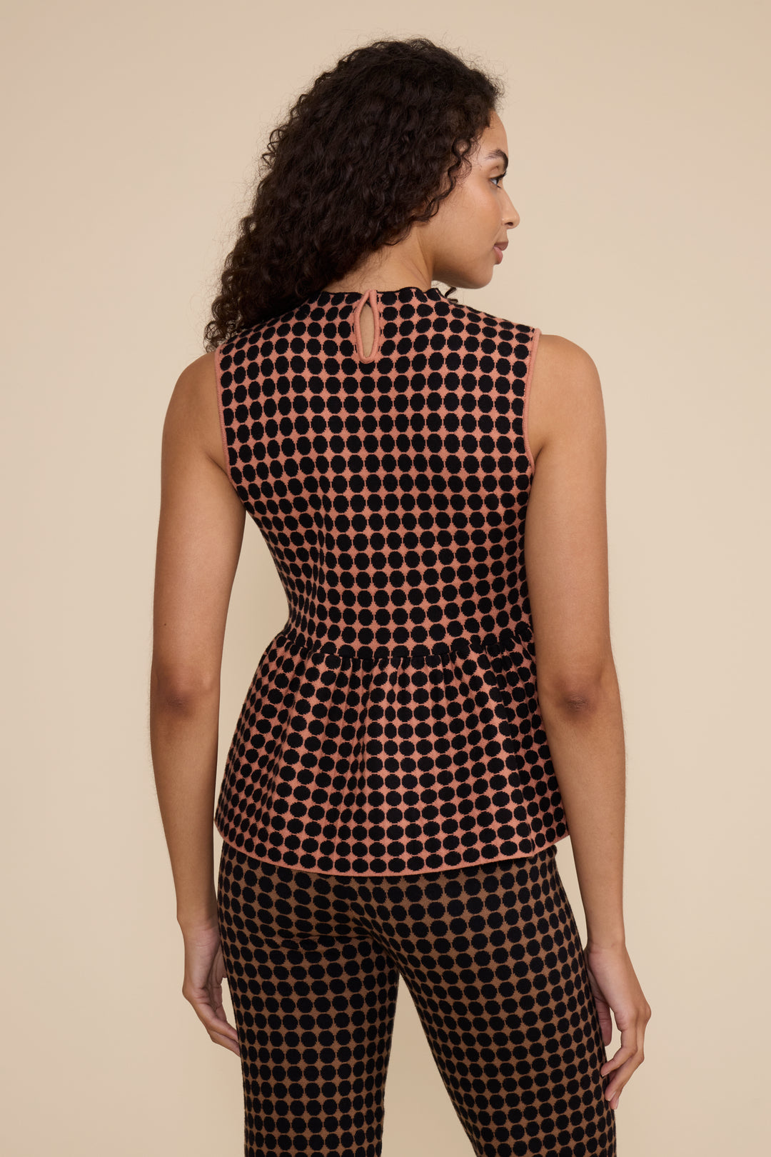 SW5698 CATHERINE PEPLUM TOP