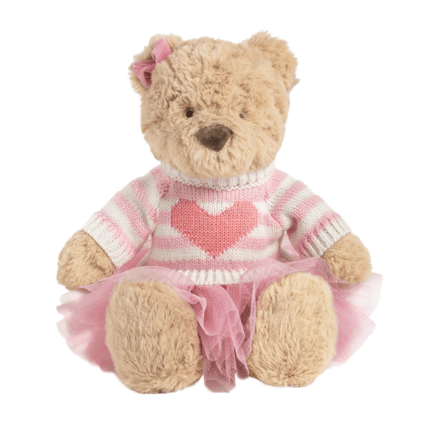 Mud Pie Mia The Bear Sweater Bear Plush Pal