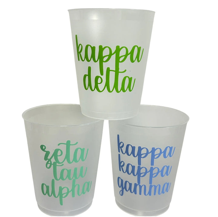 Sorority Cups Set of 6