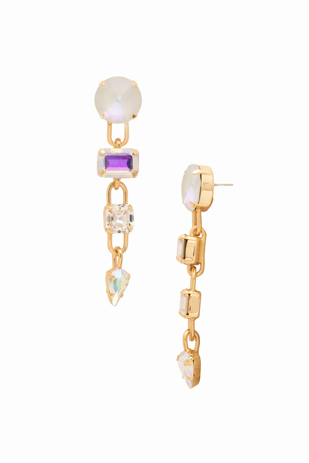 Kelly Statement Dangle Earrings - Icicle