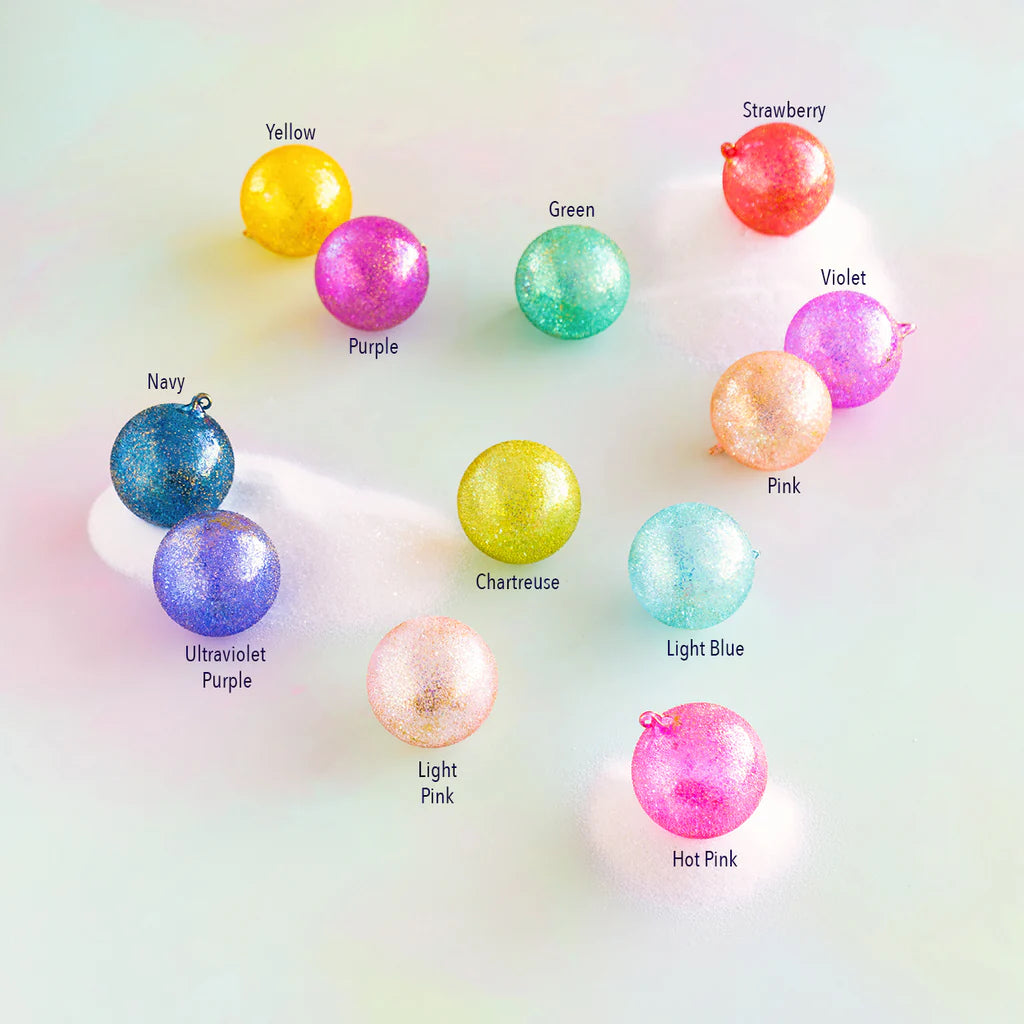 Glitterville Stubble Ball Ornament - Thumbnail 2