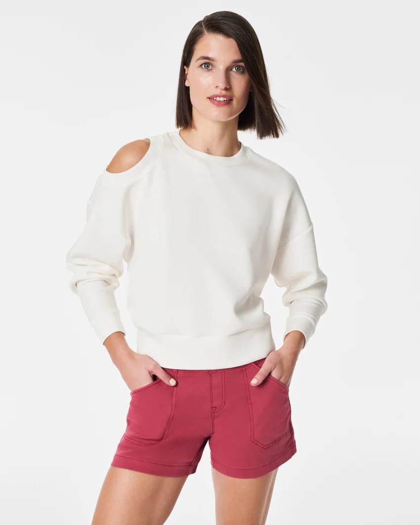 Spanx AirEssentials Cold-Shoulder Top