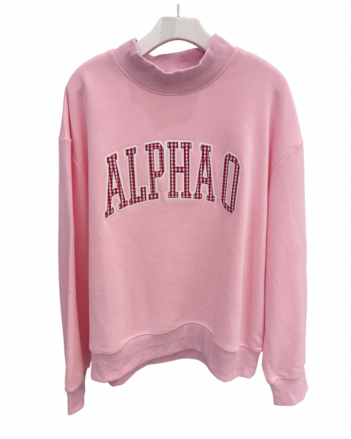 Sorority Keepsake Mock Neck Crew