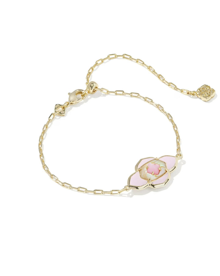 Kendra Scott Abbie Medallion Delicate Chain Bracelet