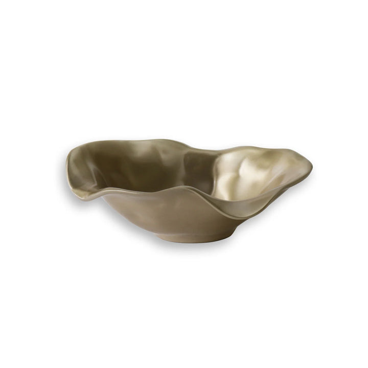 Beatriz Ball SIERRA MODERN Maia Small Oval Bowl (Gold) 7682
