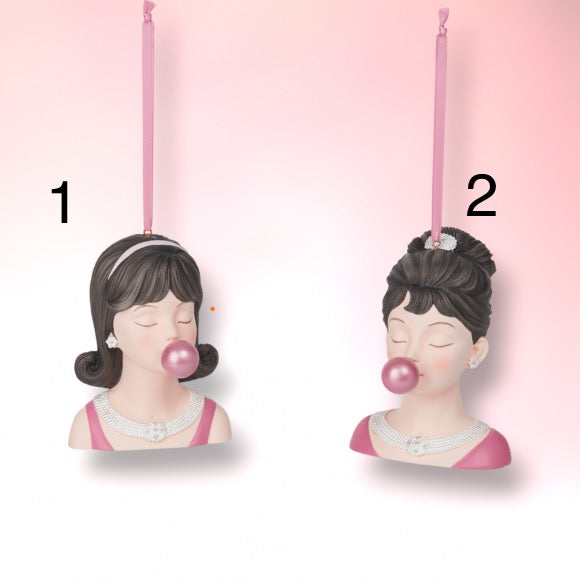 Bubblegum Girl Ornament