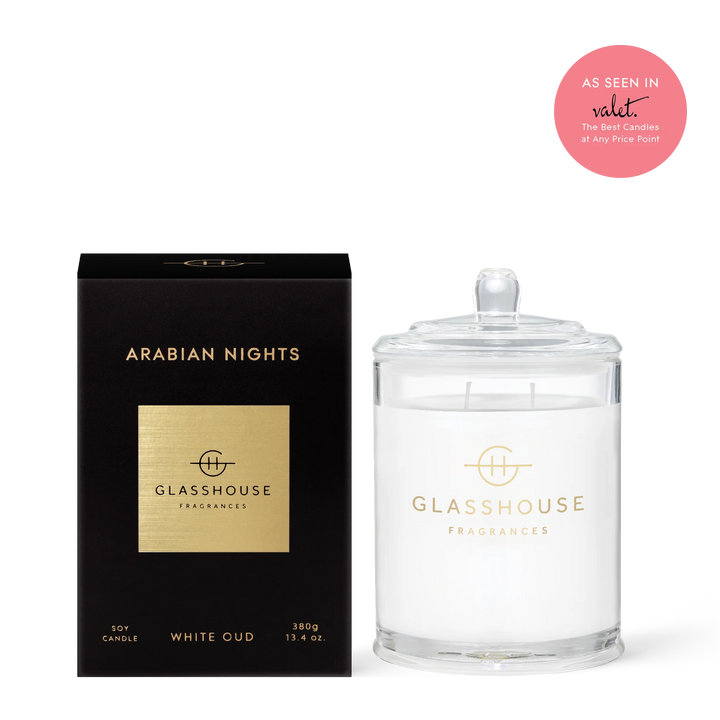 Glasshouse Candle 13.4oz-Arabian Nights