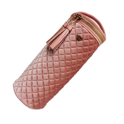 PURSEN Hot Tool Holder - Blush Velvet Quilted