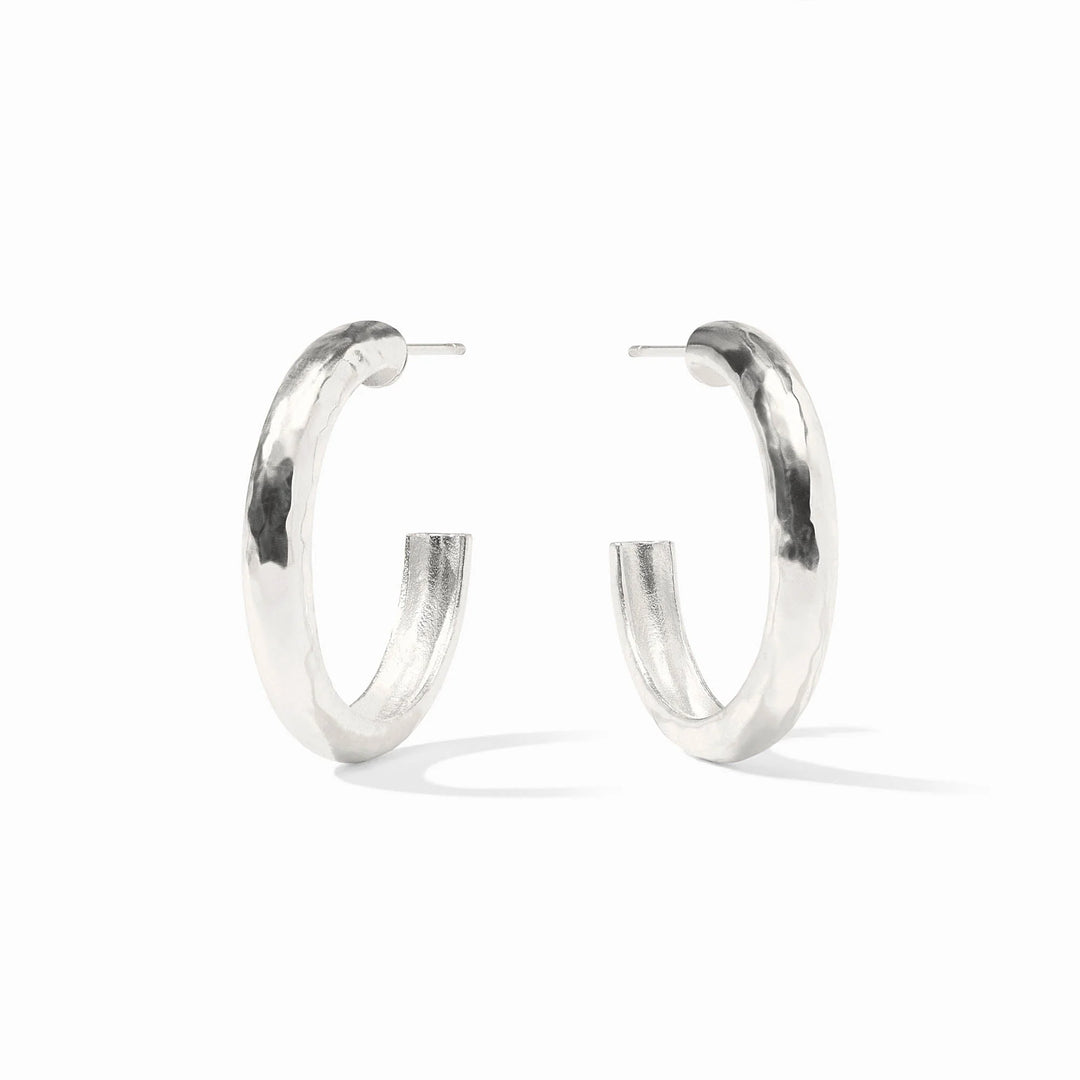 Julie Vos Havana Silver Hoop
