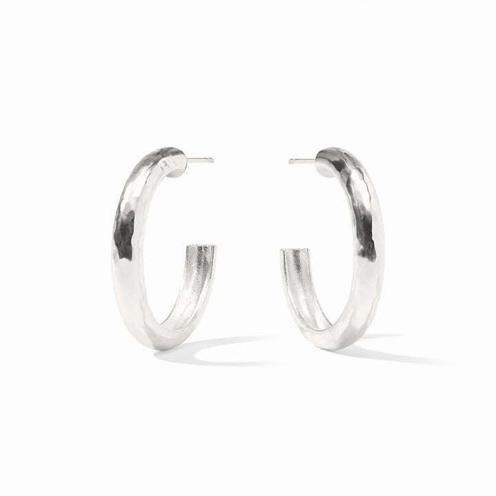 Julie Vos Havana Silver Hoop