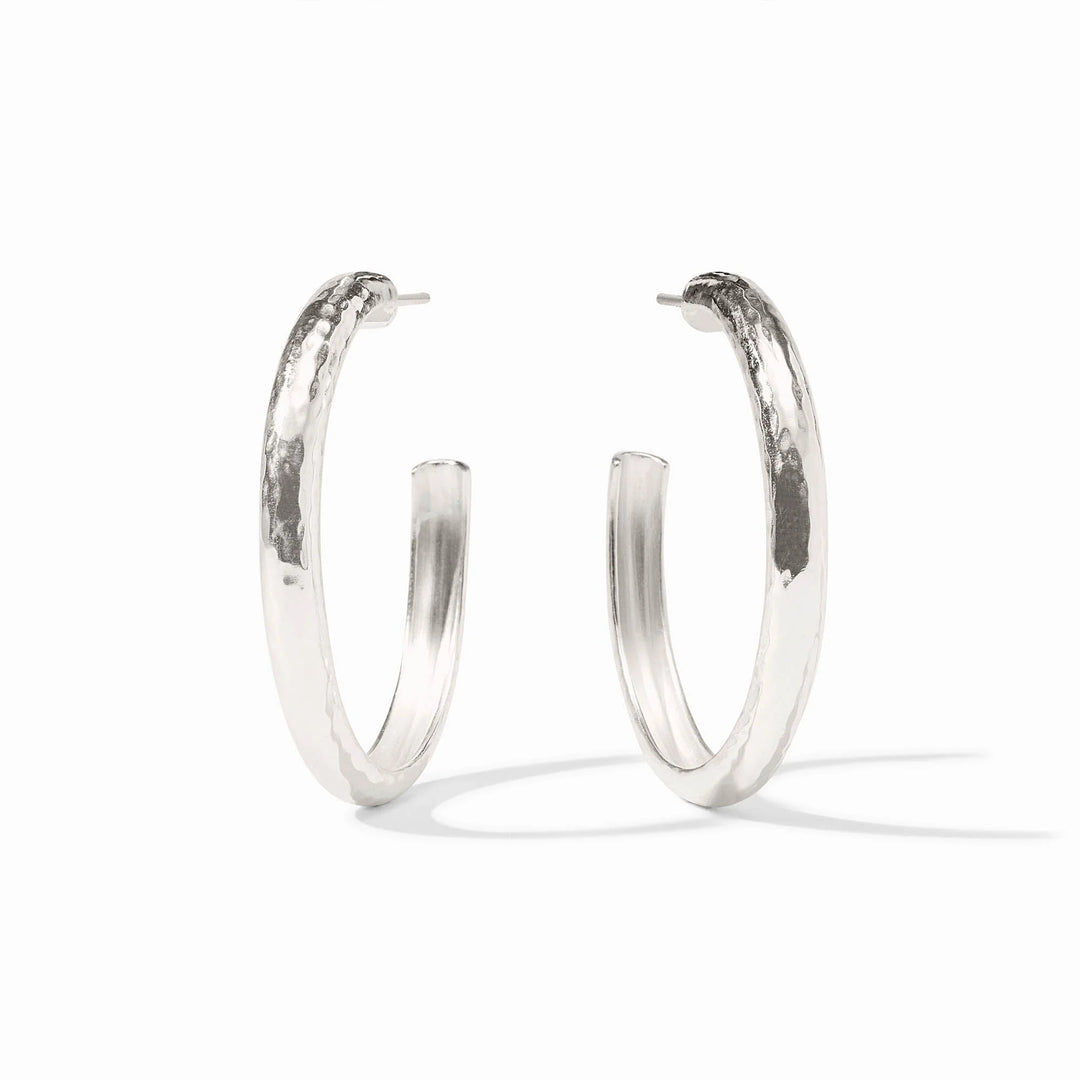Julie Vos Havana Silver Hoop
