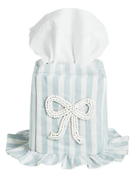 Mud Pie Bow Tissue Box Covers