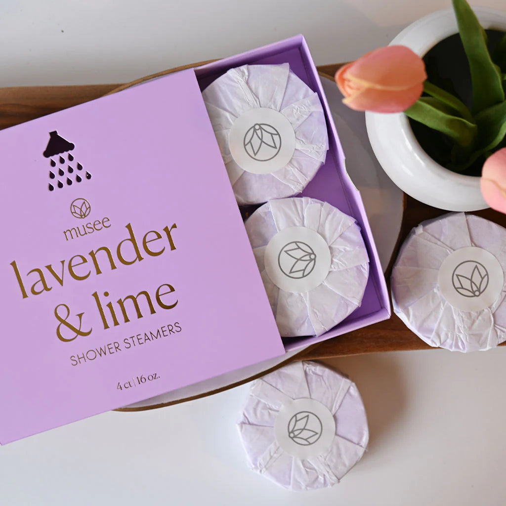 Lavender & Lime Shower Steamers