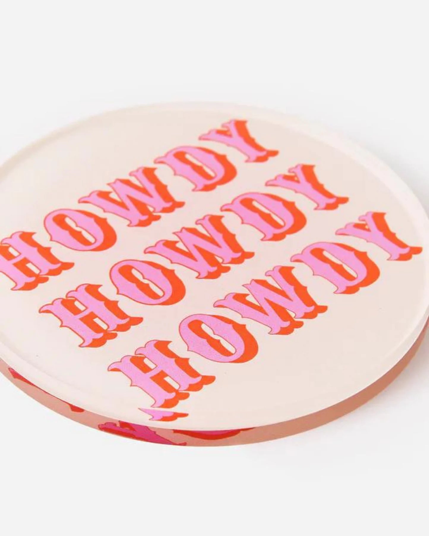 Howdy Coaster Set of Two